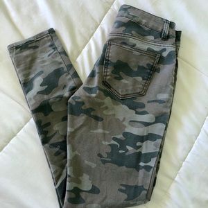 New! Camouflage stretch Jeans